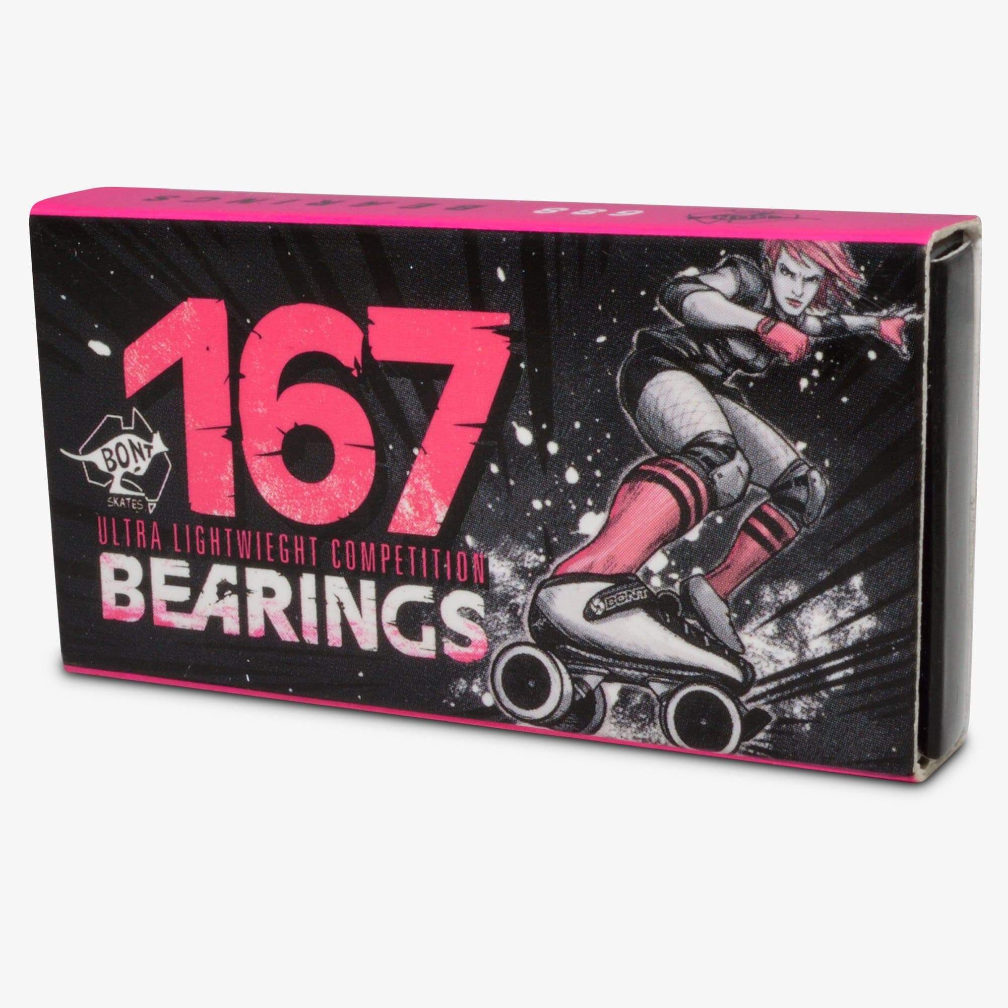 BONT 167 Mini Roller Skate Bearings | 7mm roller skate bearings