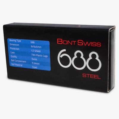 Swiss Jesa 688 Steel Inline Skate Bearings