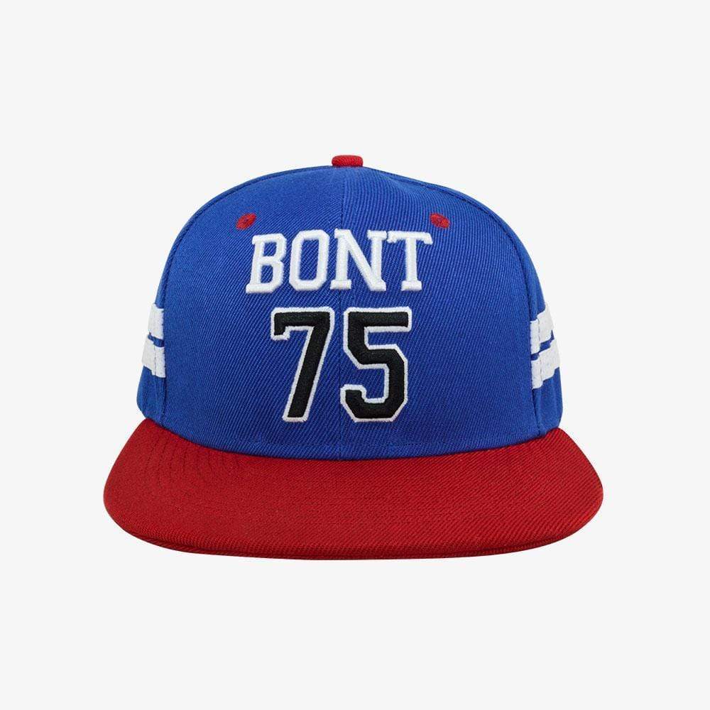 blue-red quad hat