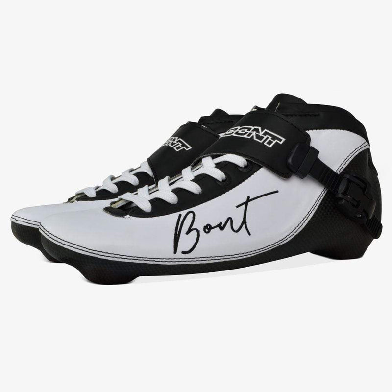 white-black BNT Inline Speed Skate Boots