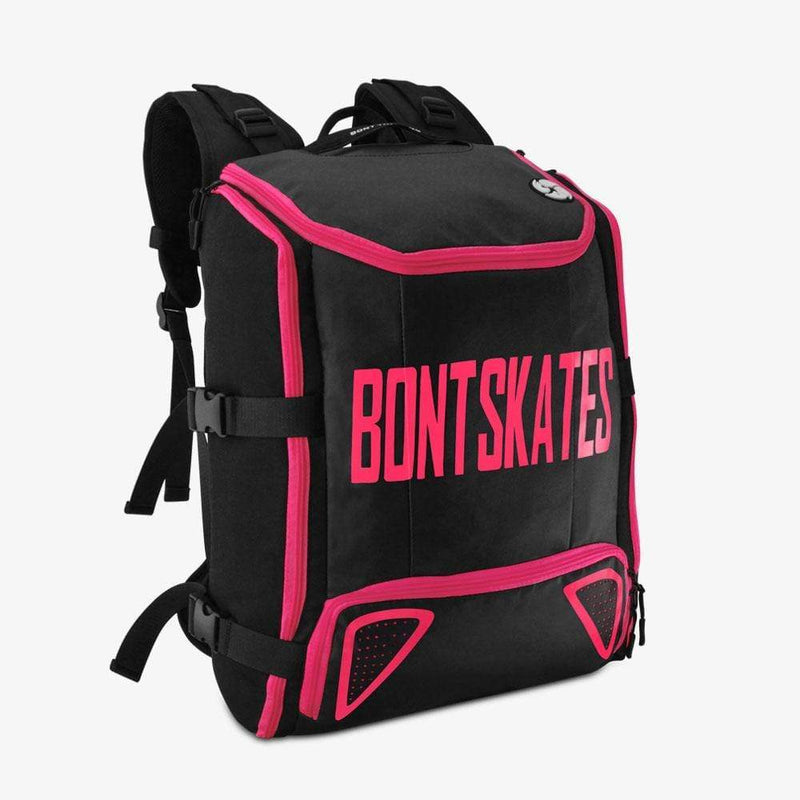 Ice Speed Skate Backpack - Bont Backpack / Black/Fluoro Yellow