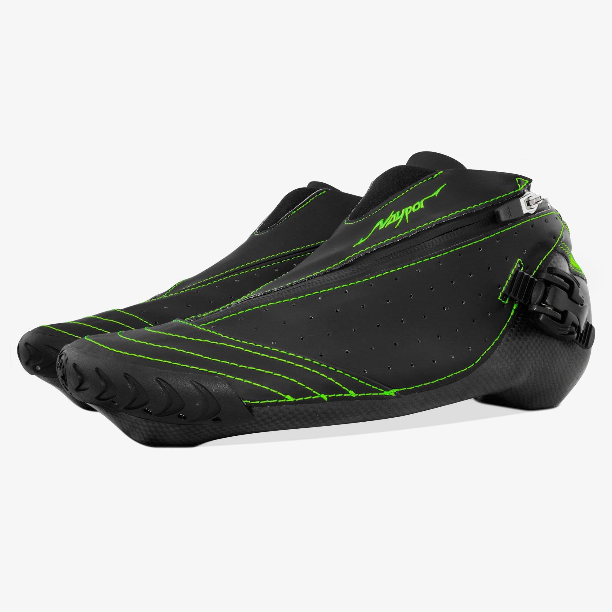 matte-black-totally-lime black green inline skates