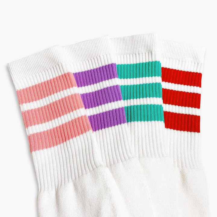 3 Pack Unisex Knee High Striped Sports Football/Rugby - View #3