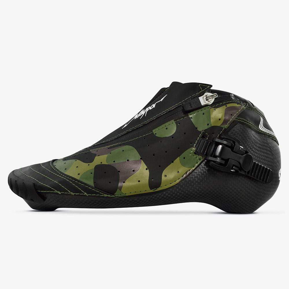 green-camo fastest inline speed skate