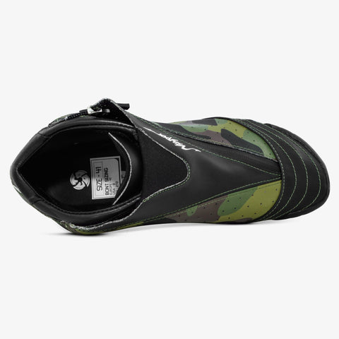 green-camo best looking inline speed skate