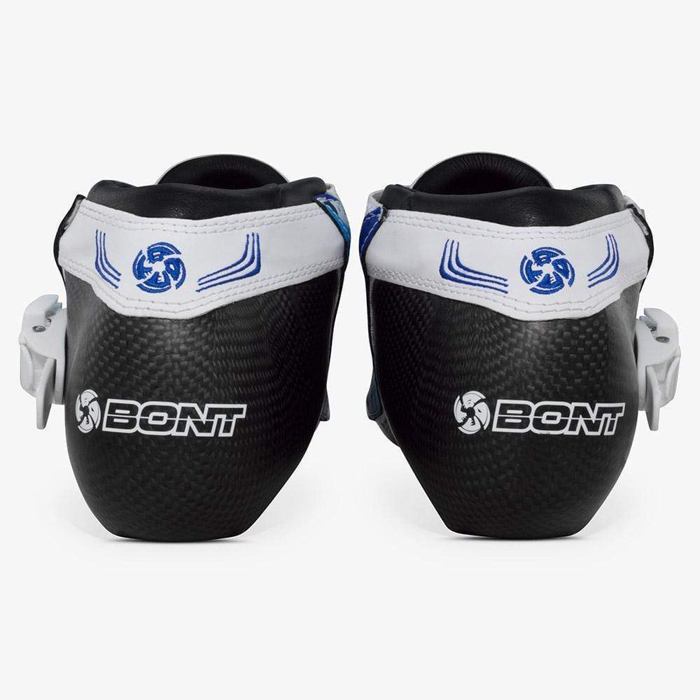 blue-camo roller blade boots