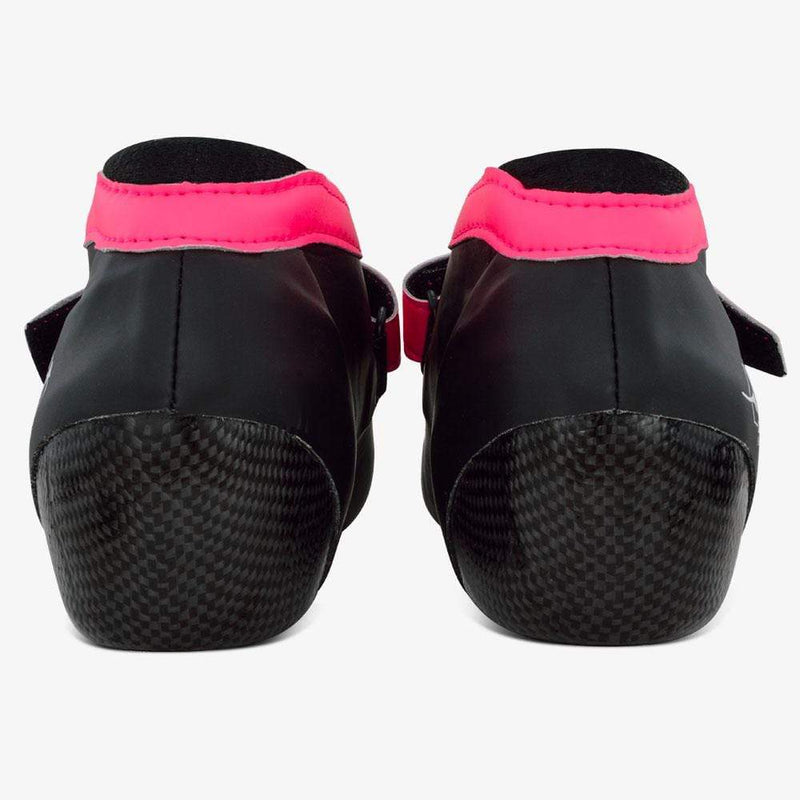 durolite-black-pink roller derby skate