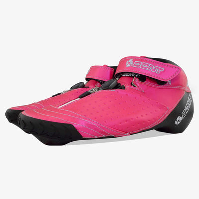 hot-pink bont inline speed skates