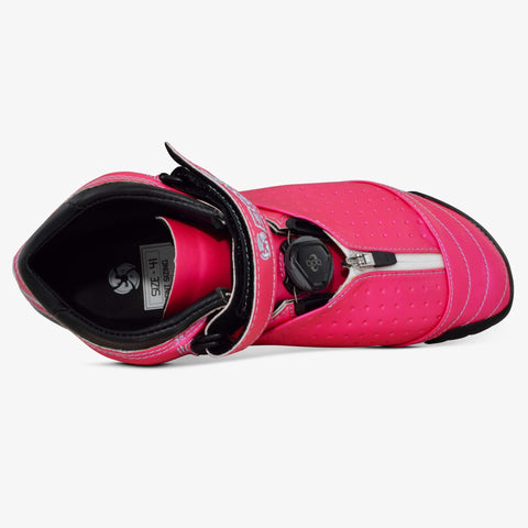 hot-pink bont inline speed skates