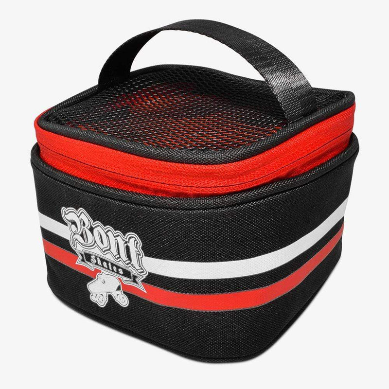black-red Roller Skate Wheel Bag
