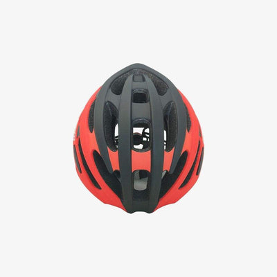 black-red inline skate helmet