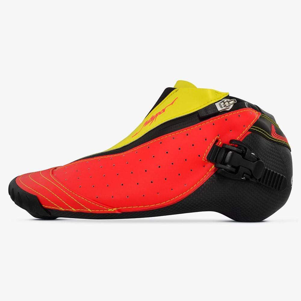 siren-red-super-yellow red fast inline skates