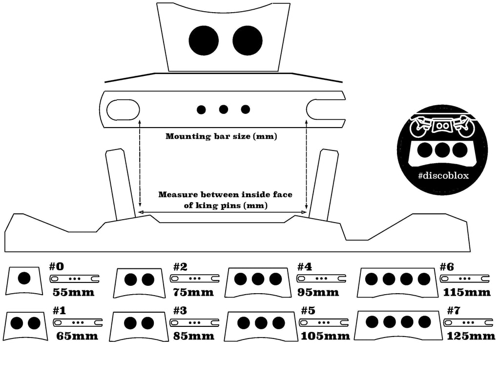 DISCOBLOX Standard grind block