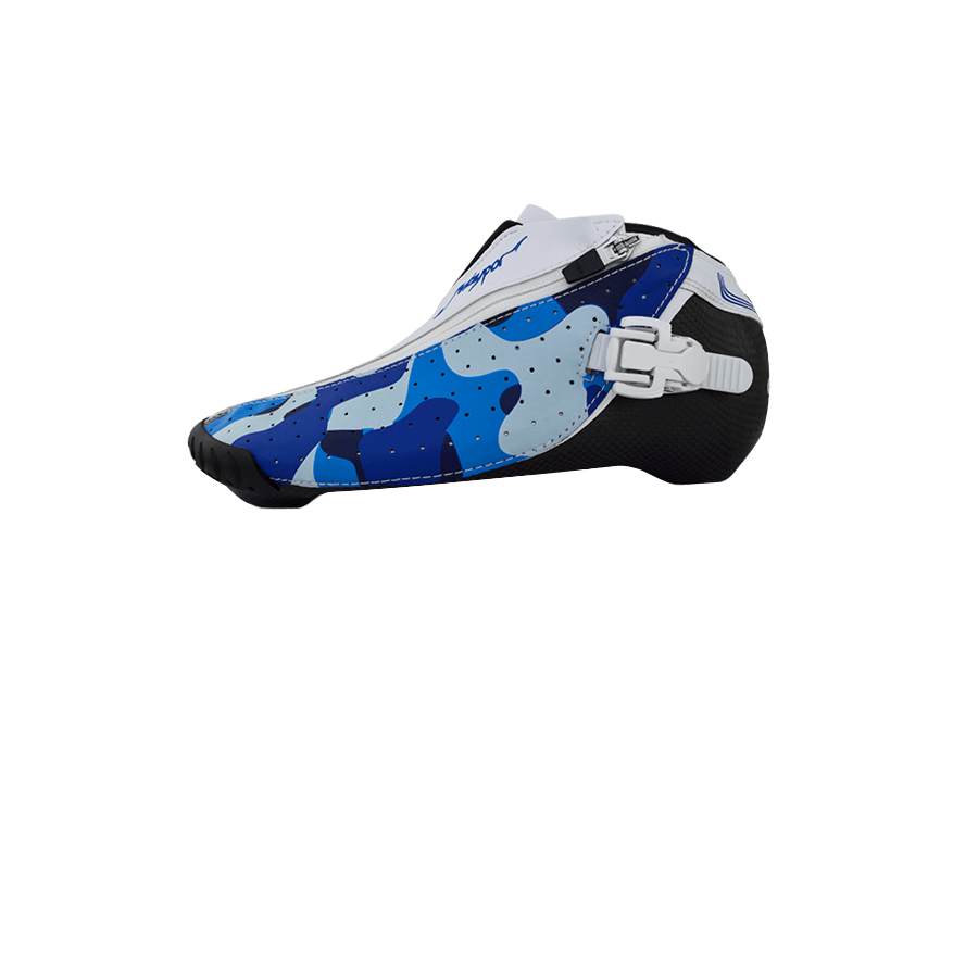 blue-camo inline skates