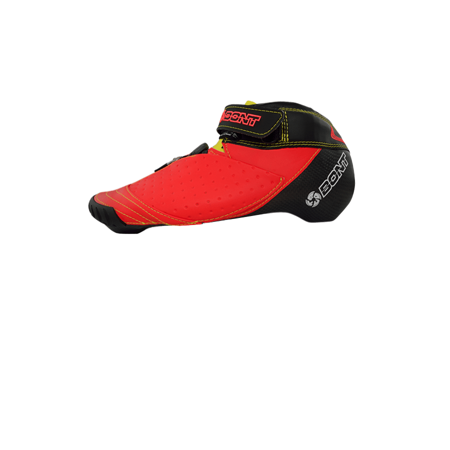 siren-red-super-yellow bont inline speed skates